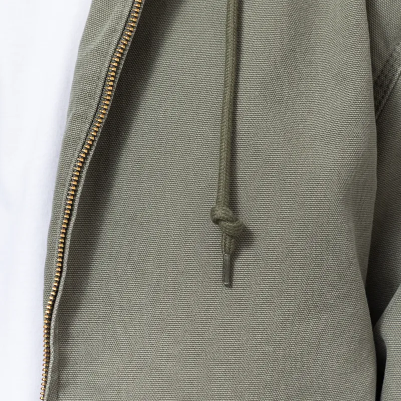 Carhartt WIP OG Active Jacket Leaf Stone Canvas-4
