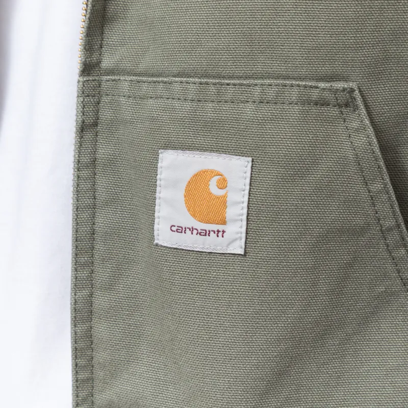 Carhartt WIP OG Active Jacket Leaf Stone Canvas-6