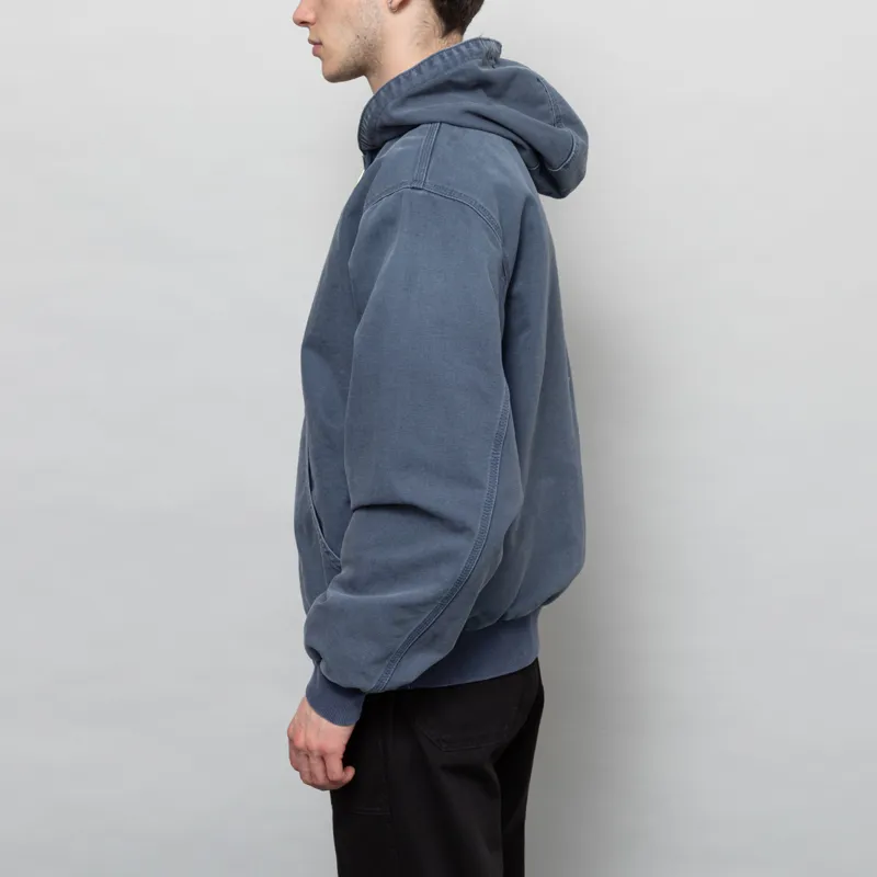 Carhartt WIP OG Active Jacket Dusky Blue Stone Canvas-2