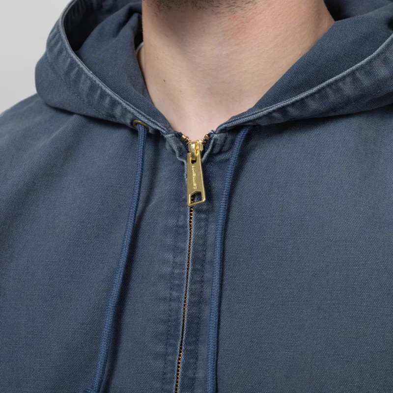 Carhartt WIP OG Active Jacket Dusky Blue Stone Canvas-6