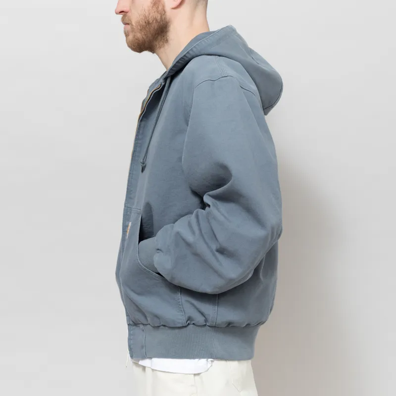 Carhartt WIP OG Active Jacket Cozy Blue Stone Canvas-2