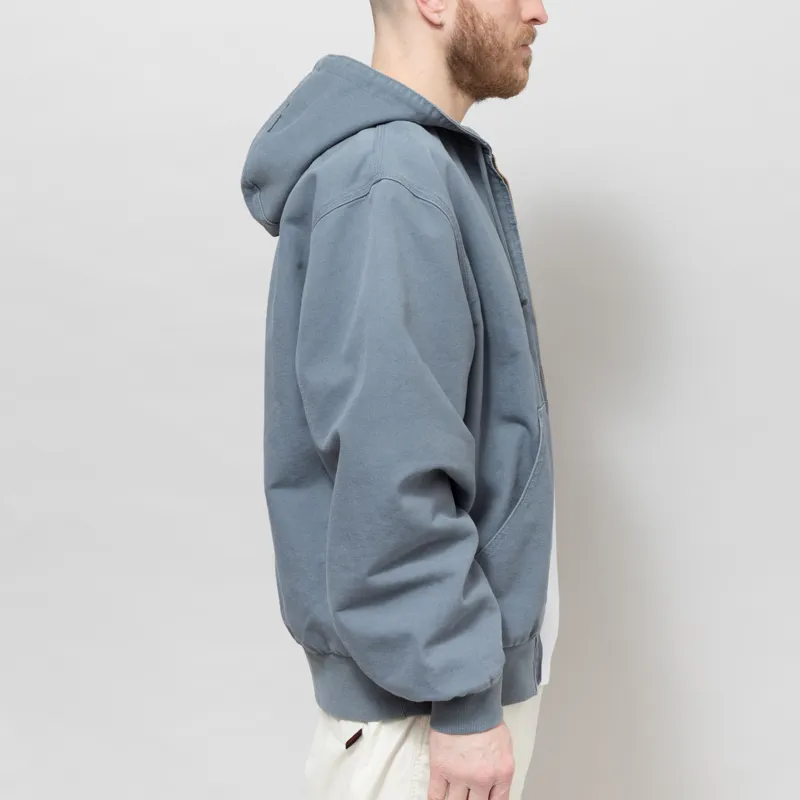 Carhartt WIP OG Active Jacket Cozy Blue Stone Canvas-4