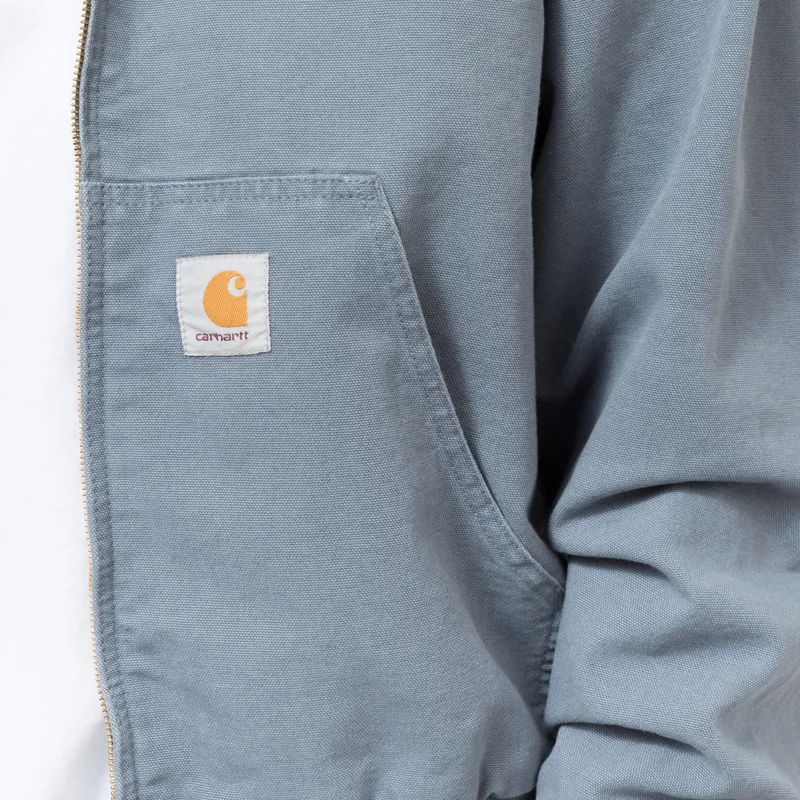 Carhartt WIP OG Active Jacket Cozy Blue Stone Canvas-6