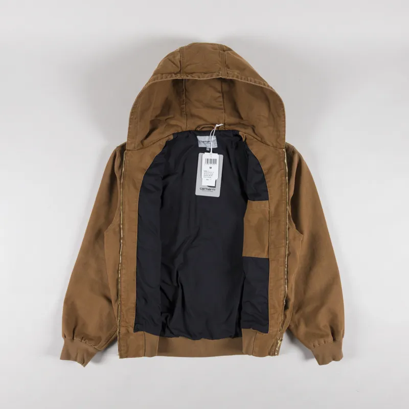 Carhartt WIP OG Active Jacket Hamilton Brown Stone Canvas-1