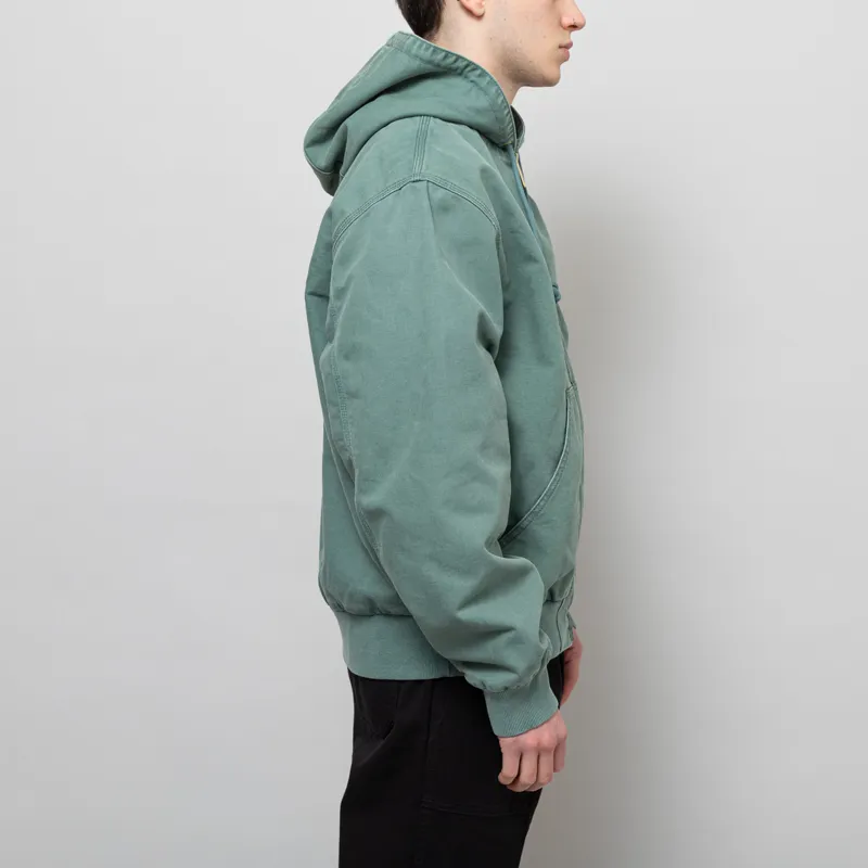 Carhartt WIP OG Active Jacket Silver Pine Stone Canvas-4