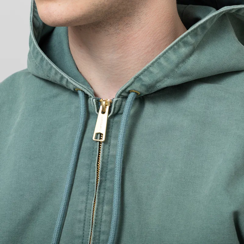 Carhartt WIP OG Active Jacket Silver Pine Stone Canvas-5