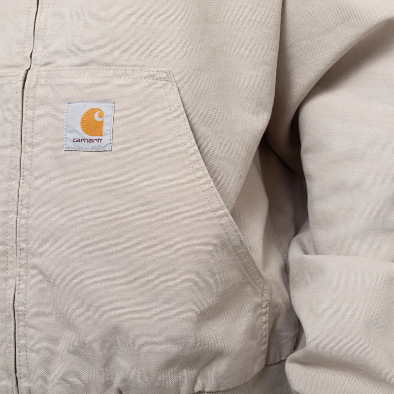 Carhartt WIP OG Active Jacket Dusky Beige Stone Canvas-9