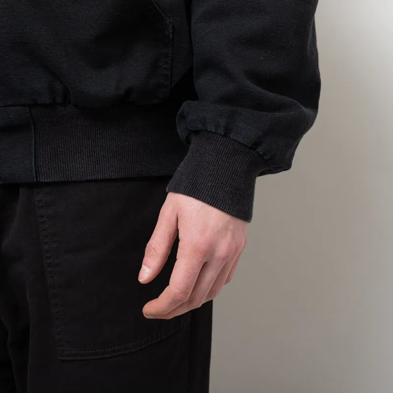 Carhartt WIP OG Active Jacket Black Stone Canvas-9