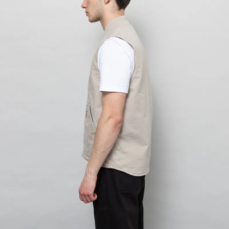 Carhartt WIP Classic Vest Dusky Beige Stone Canvas-2