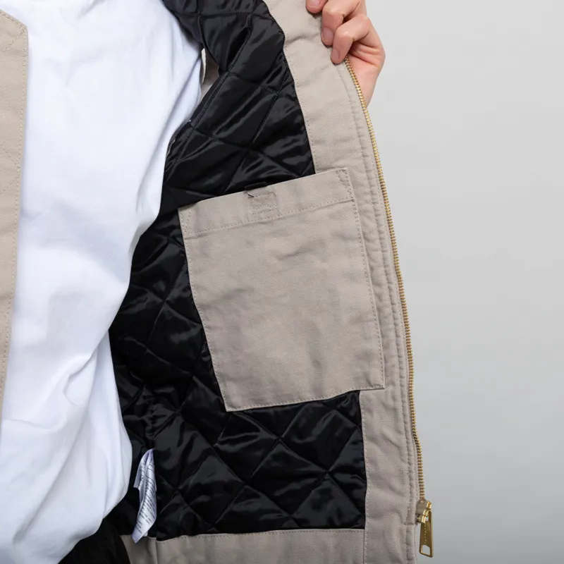 Carhartt WIP Classic Vest Dusky Beige Stone Canvas-8