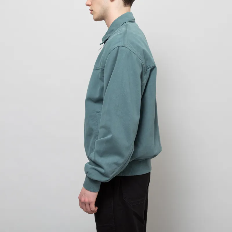 Carhartt WIP OG Santa Fe Jacket Silver Pine Garment Dyed-2