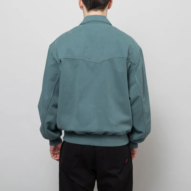 Carhartt WIP OG Santa Fe Jacket Silver Pine Garment Dyed-3