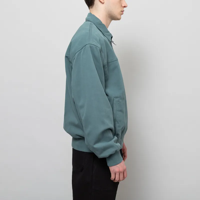 Carhartt WIP OG Santa Fe Jacket Silver Pine Garment Dyed-4