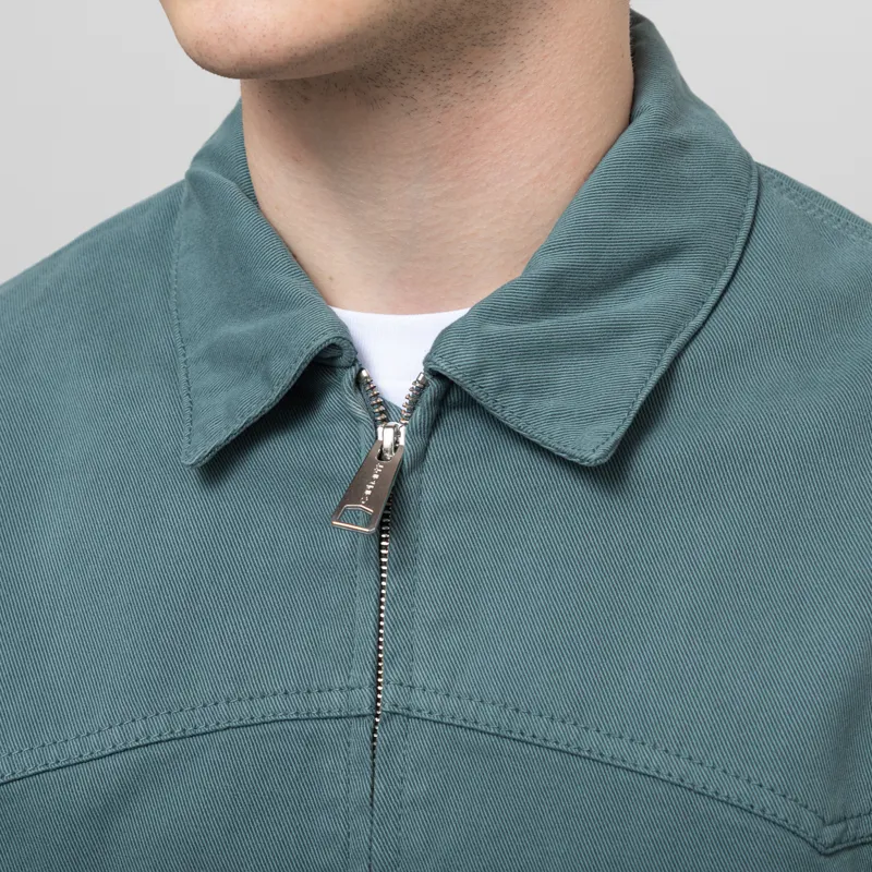 Carhartt WIP OG Santa Fe Jacket Silver Pine Garment Dyed-5