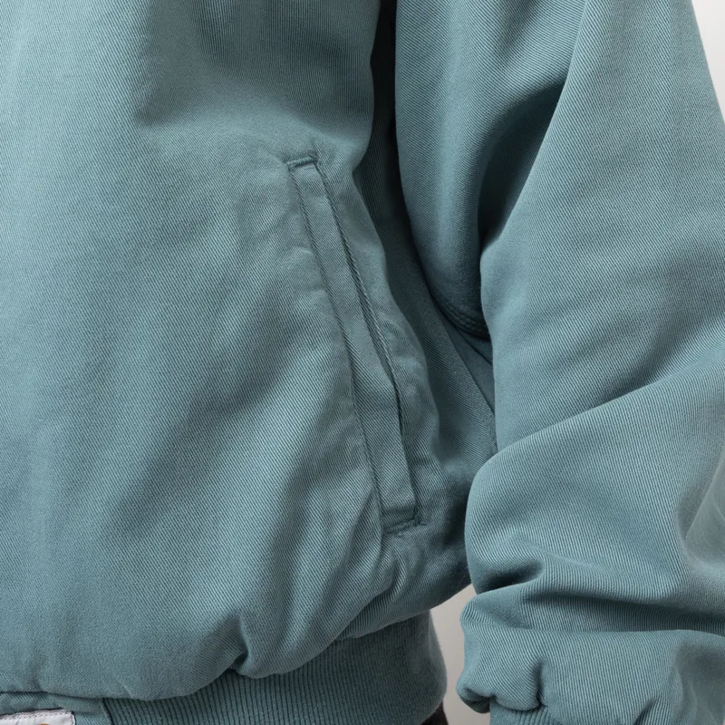 Carhartt WIP OG Santa Fe Jacket Silver Pine Garment Dyed-8