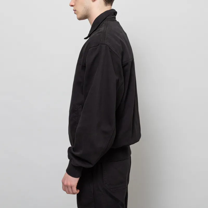 Carhartt WIP OG Santa Fe Jacket Black Garment Dyed-2