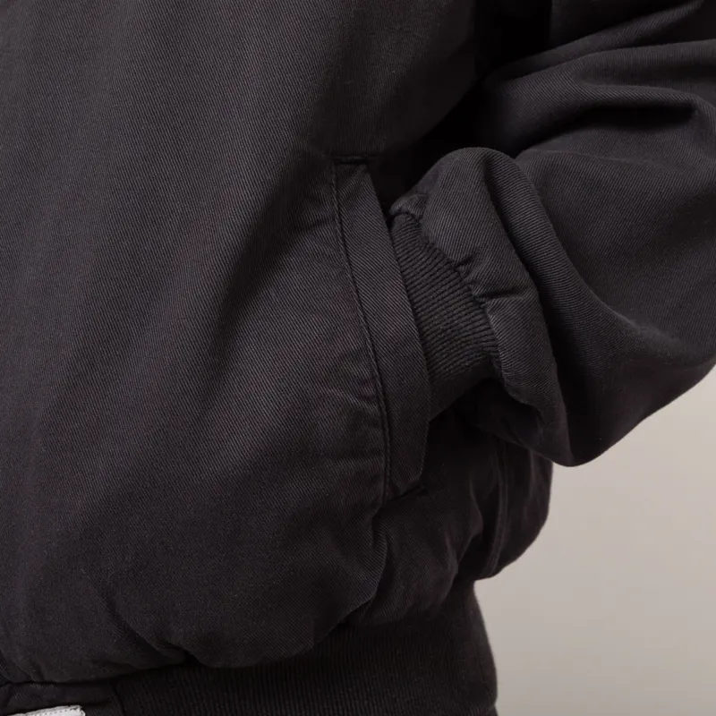 Carhartt WIP OG Santa Fe Jacket Black Garment Dyed-8