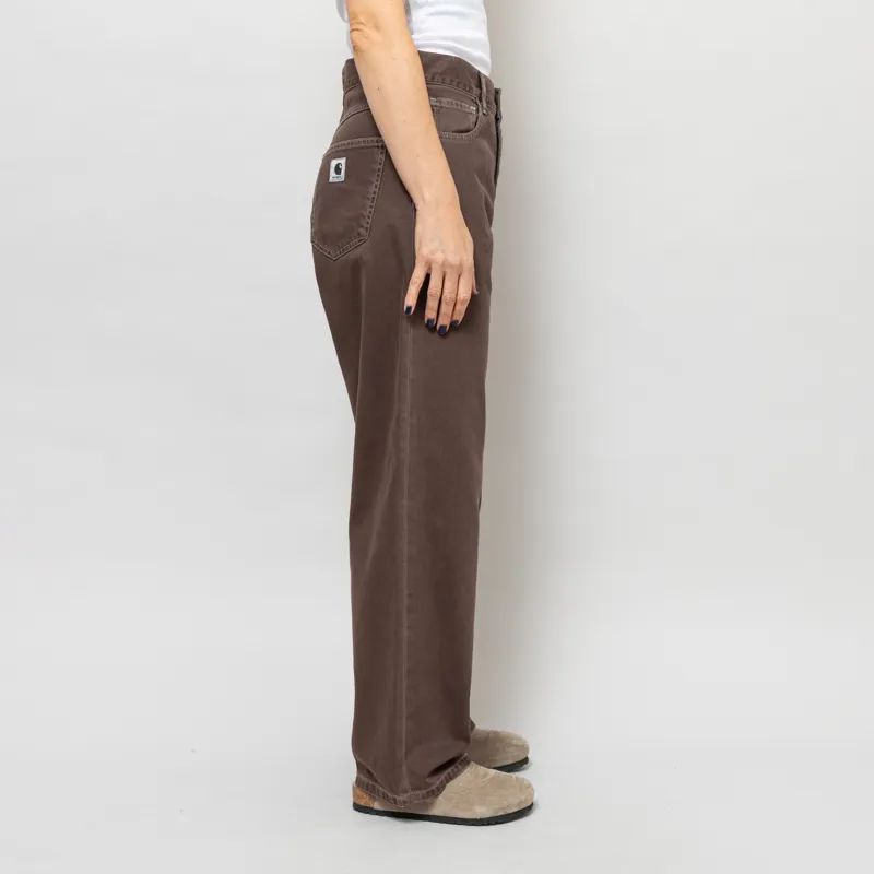 Carhartt WIP Womens Brandon Pants Palisander Stone Dyed-4