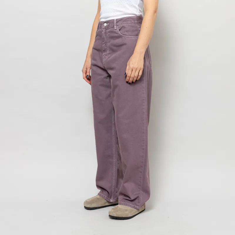 Carhartt WIP Womens Brandon Pants Phlox Stone Dyed-1