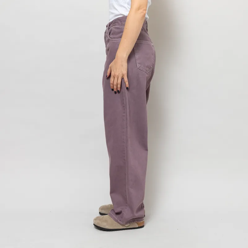 Carhartt WIP Womens Brandon Pants Phlox Stone Dyed-2