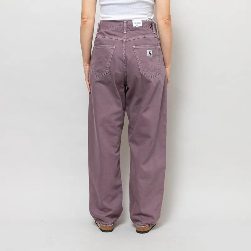 Carhartt WIP Womens Brandon Pants Phlox Stone Dyed-3