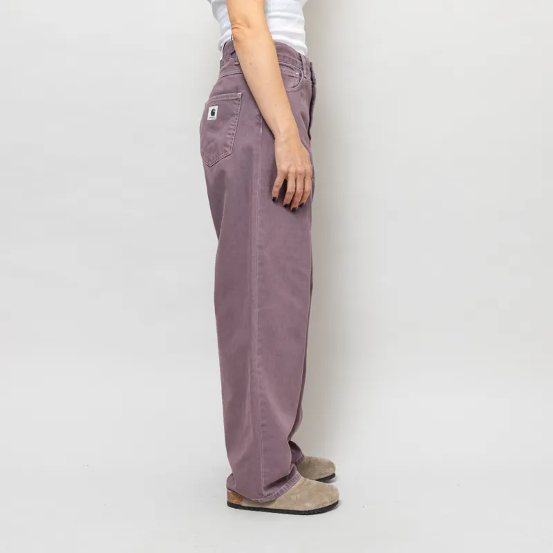 Carhartt WIP Womens Brandon Pants Phlox Stone Dyed-4