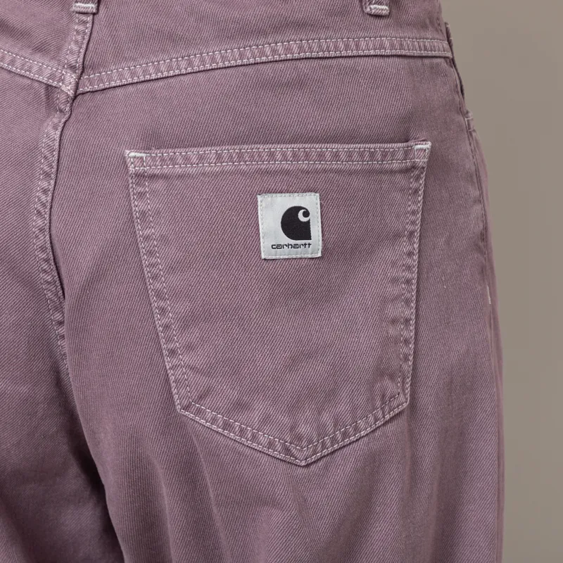 Carhartt WIP Womens Brandon Pants Phlox Stone Dyed-7