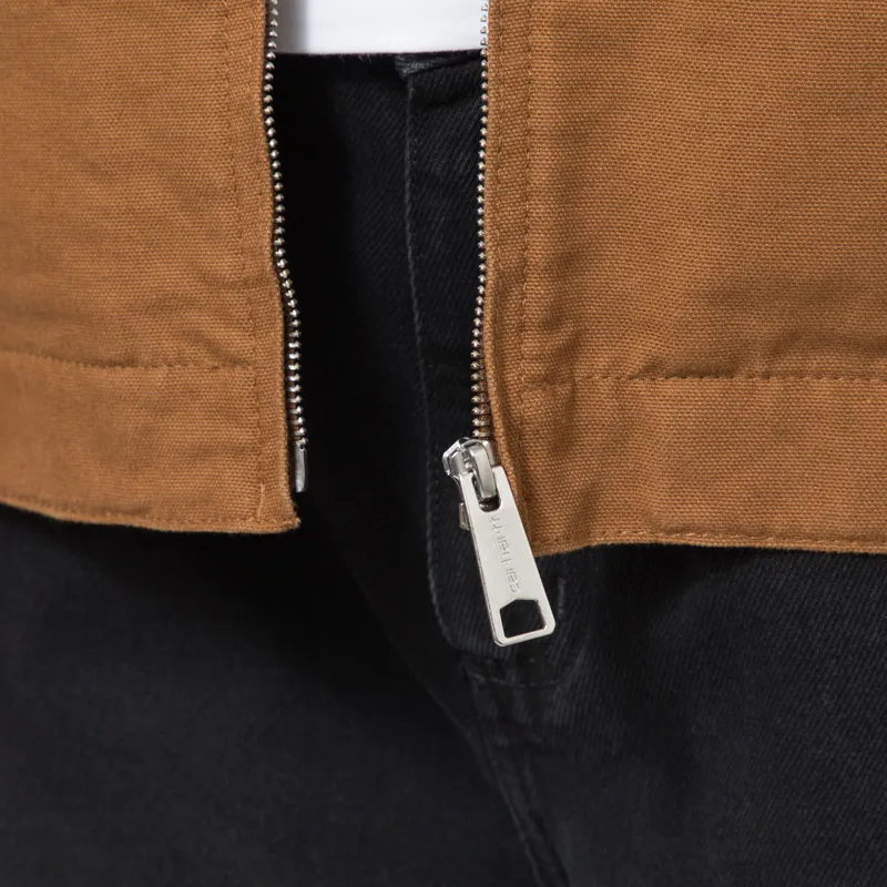 Carhartt WIP Womens OG Detroit Jacket Hamilton Brown Tobacco-12