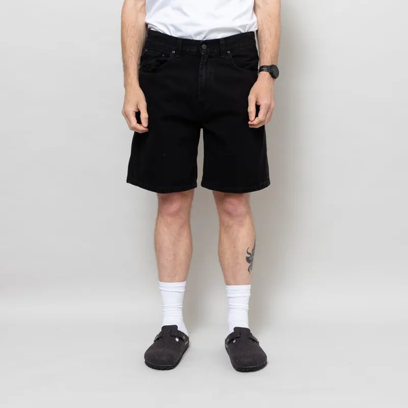 Carhartt WIP Nolan Shorts Black Stonewashed