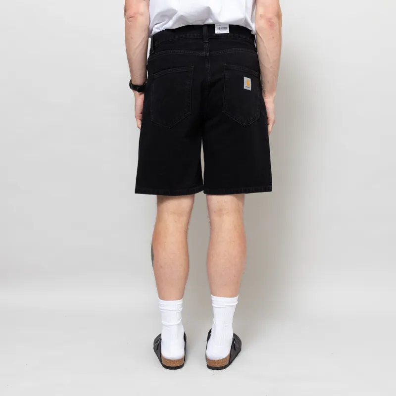 Carhartt WIP Nolan Shorts Black Stonewashed-3