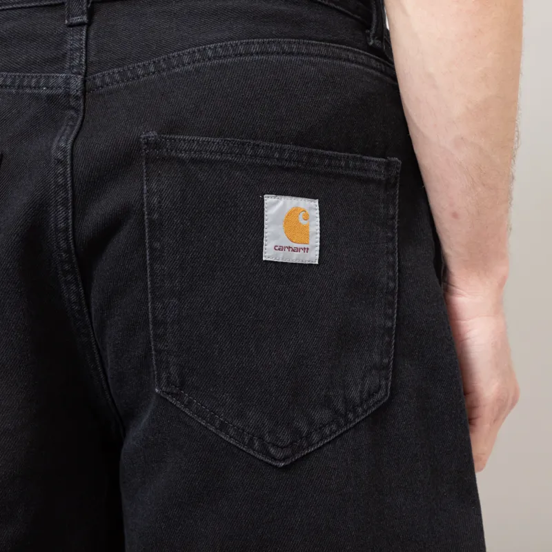 Carhartt WIP Nolan Shorts Black Stonewashed-6