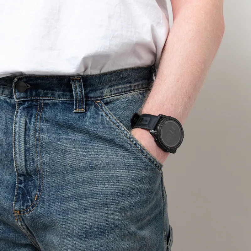 Carhartt WIP OG Single Knee Pant Blue Worn Used Wash Camano Denim-10