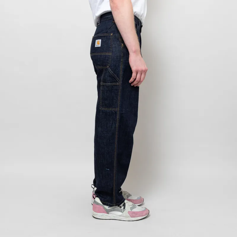Carhartt WIP OG Single Knee Pant Blue Rinsed Camano Denim-4