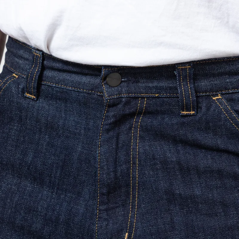 Carhartt WIP OG Single Knee Pant Blue Rinsed Camano Denim-6