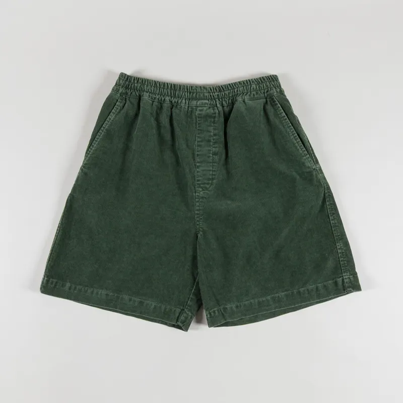 Carhartt WIP Reynold Shorts Leaf Dusky Light Wash-1