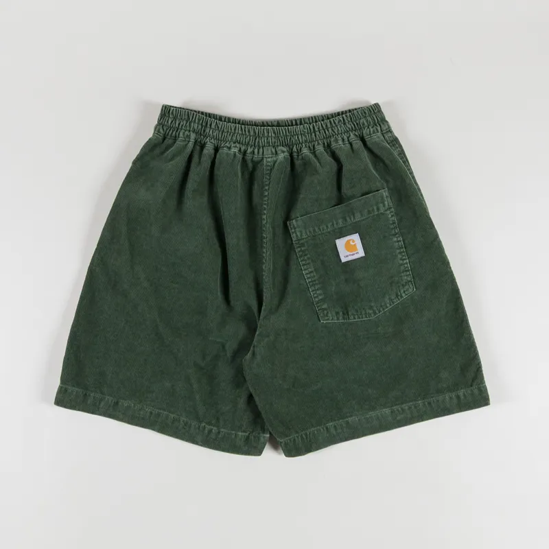 Carhartt WIP Reynold Shorts Leaf Dusky Light Wash