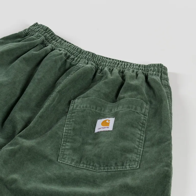 Carhartt WIP Reynold Shorts Leaf Dusky Light Wash-2