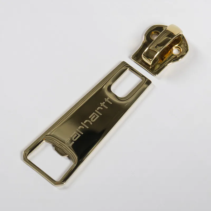 Carhartt WIP Zip Bottle Opener Gold-1