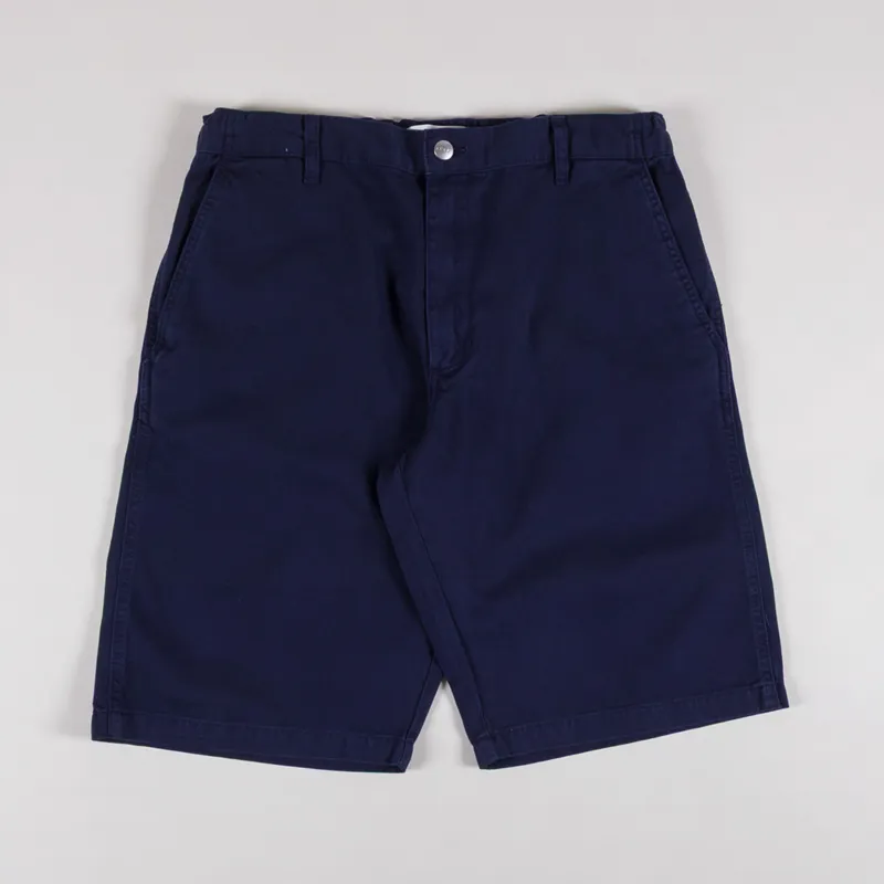 Edwin Gangis Shorts Maritime Blue Garment Dyed