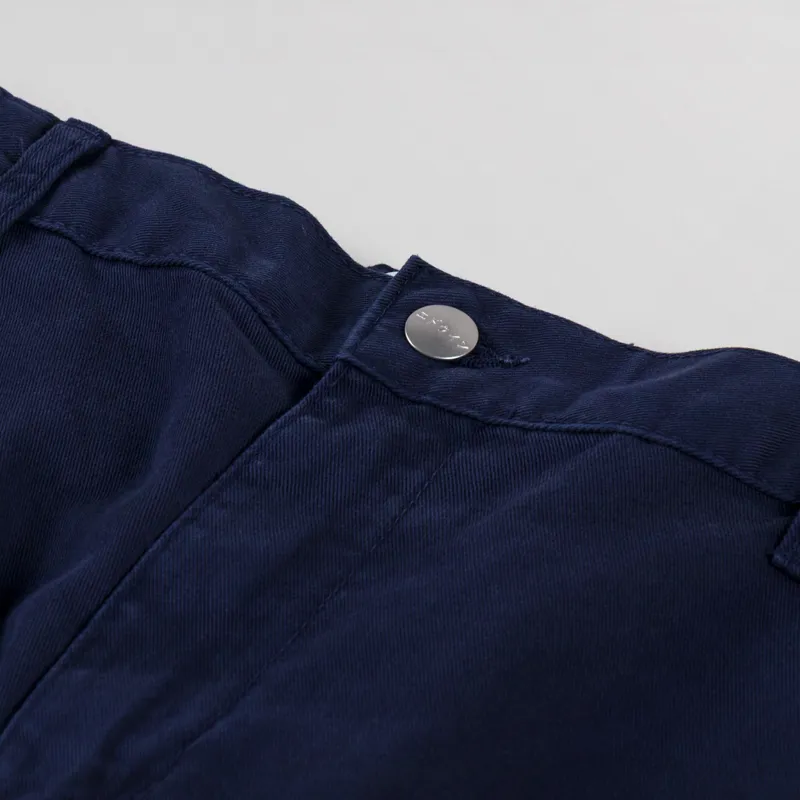 Edwin Gangis Shorts Maritime Blue Garment Dyed-4