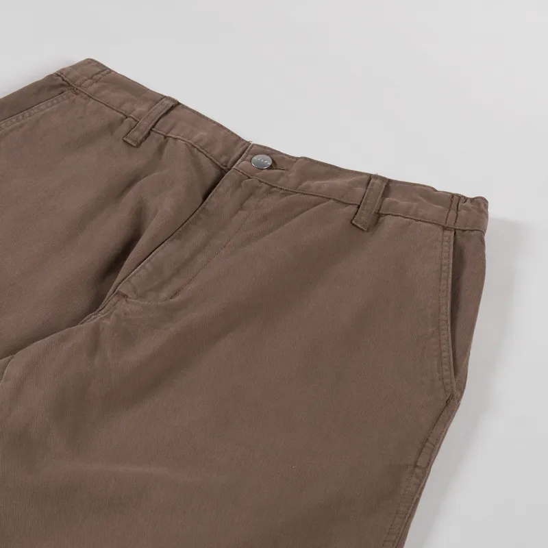 Edwin Gangis Shorts Shitake Garment Dyed-2