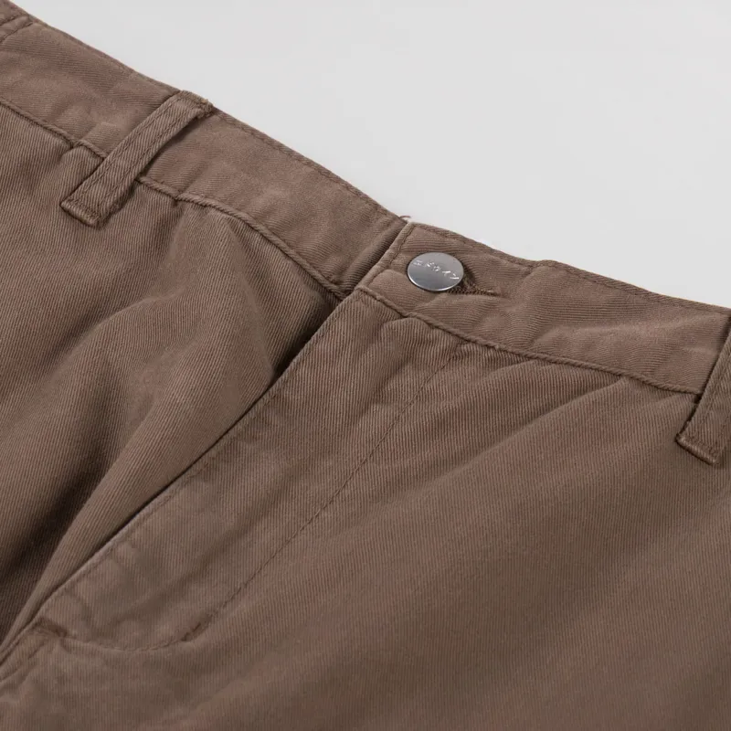 Edwin Gangis Shorts Shitake Garment Dyed-4