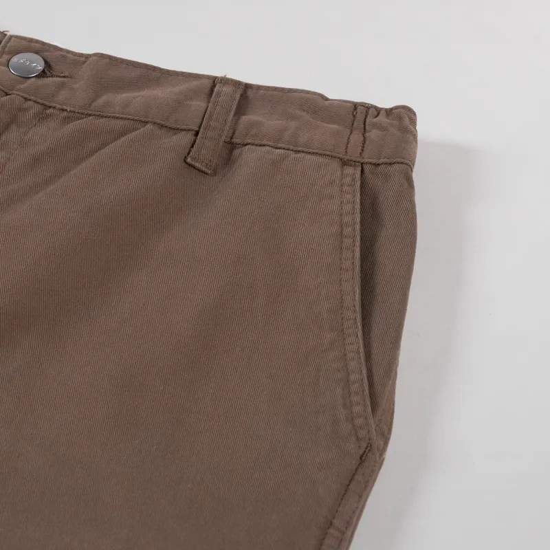 Edwin Gangis Shorts Shitake Garment Dyed-6