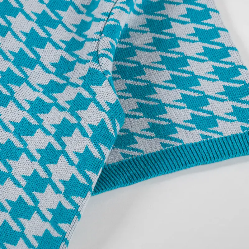 Edwin Jax Polo Knit Blue Light Grey-3