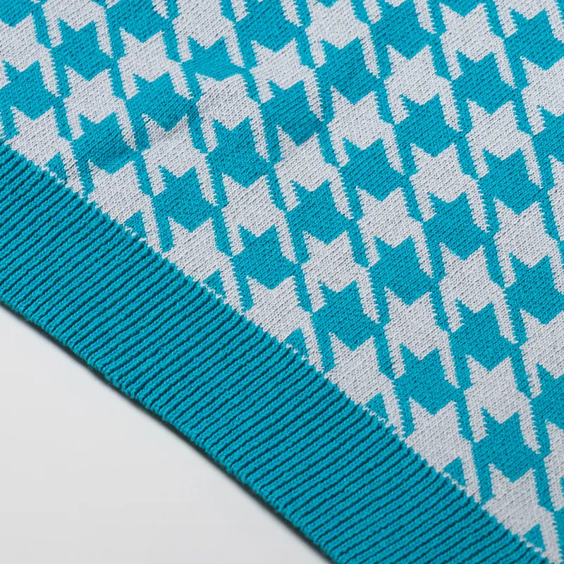 Edwin Jax Polo Knit Blue Light Grey-4