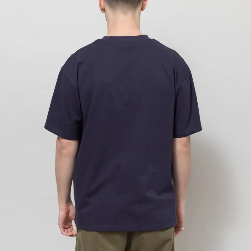 Edwin Sun T Shirt Maritime Blue-1