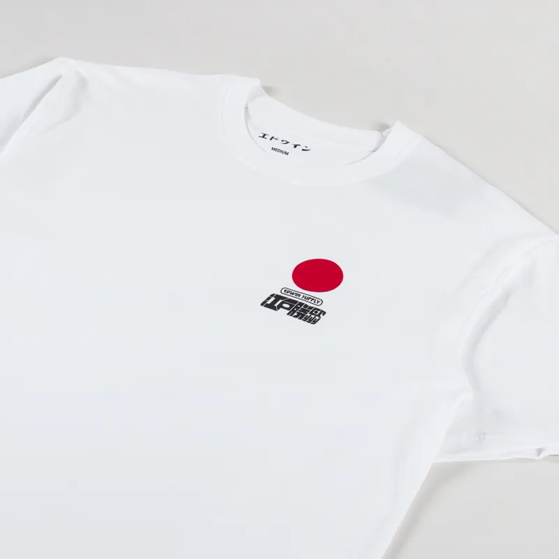 Edwin Sun T Shirt White-1