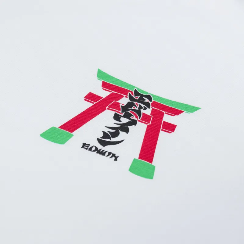 Edwin Torii T Shirt White-2