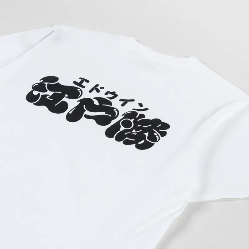 Edwin Edo Win T Shirt White-2