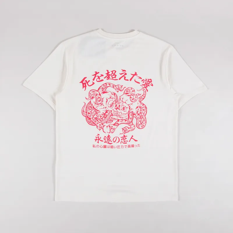 Edwin Forever Lover T Shirt Whisper White